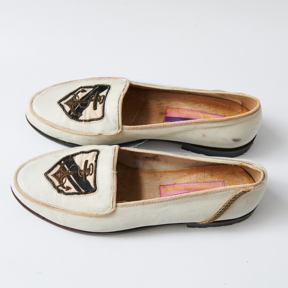 80s - SUSAN BENNIS - WARREN EDWARDS - Loafer - Men\'s - 10 - Wht - Leather main image 7